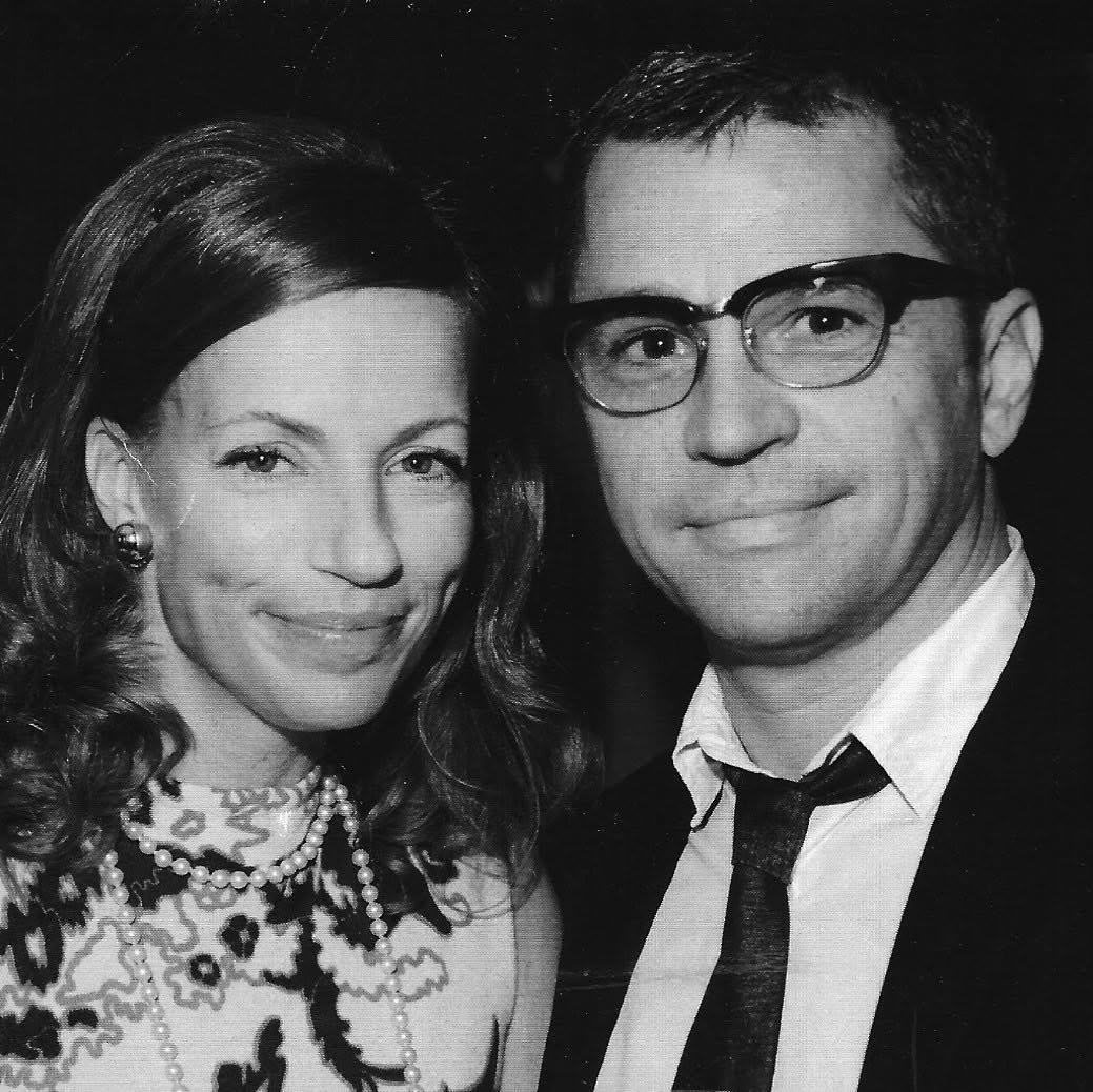 Zwart-witportret van Paul en Ingeborg